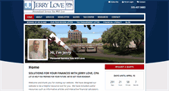 Desktop Screenshot of jerrylovecpa.com